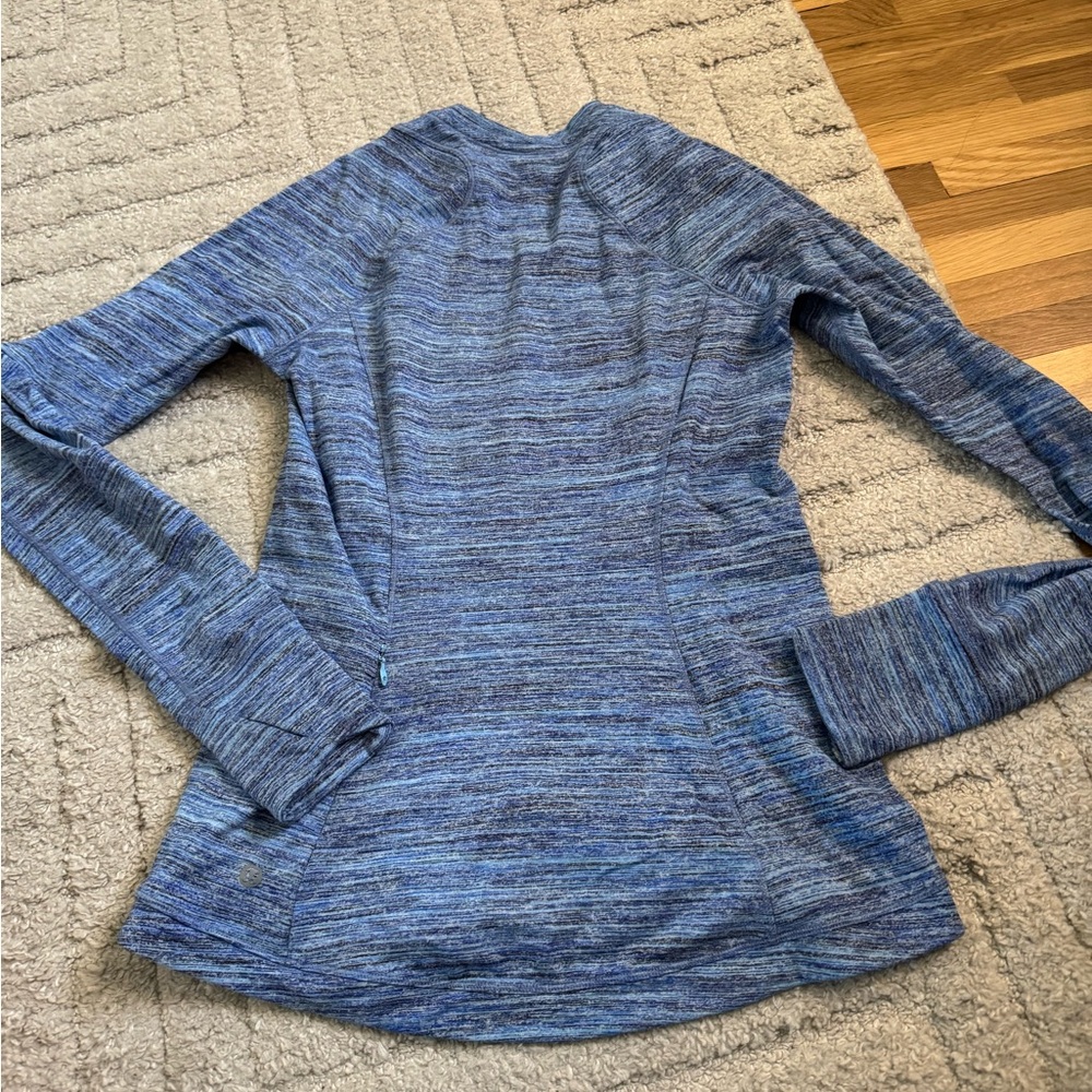 lululemon athletica Blue Long Sleeve Top